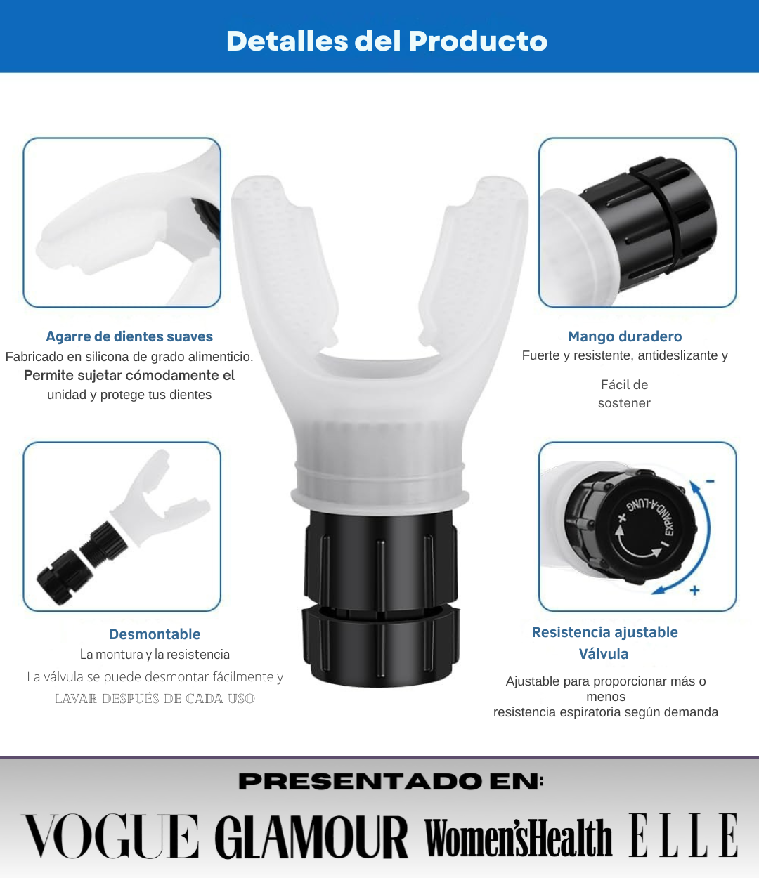 Entrenador Pulmonar OxyPro® + Regalo