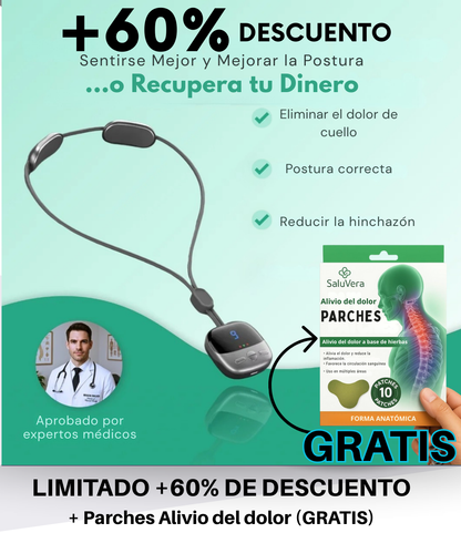 NeckPulse Pro® - Masajeador de Cuello Portatil + Regalo