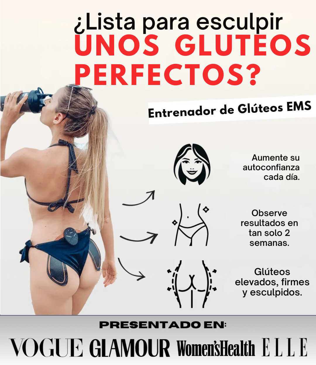 Estimulador de Glúteos BumTonic®