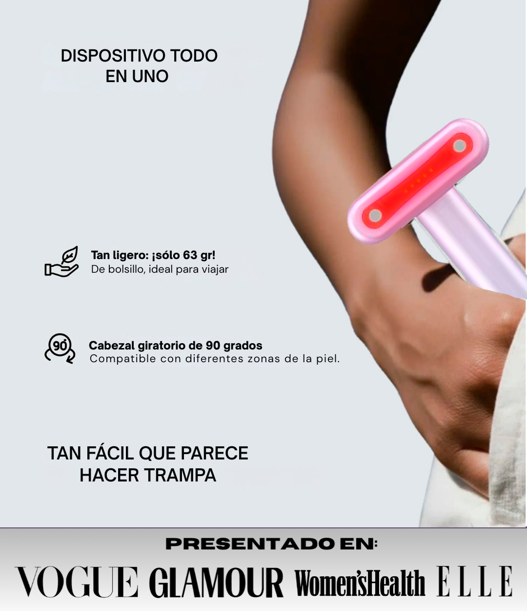 Terapia de Luz Roja - RedGlow Pro® + REGALO
